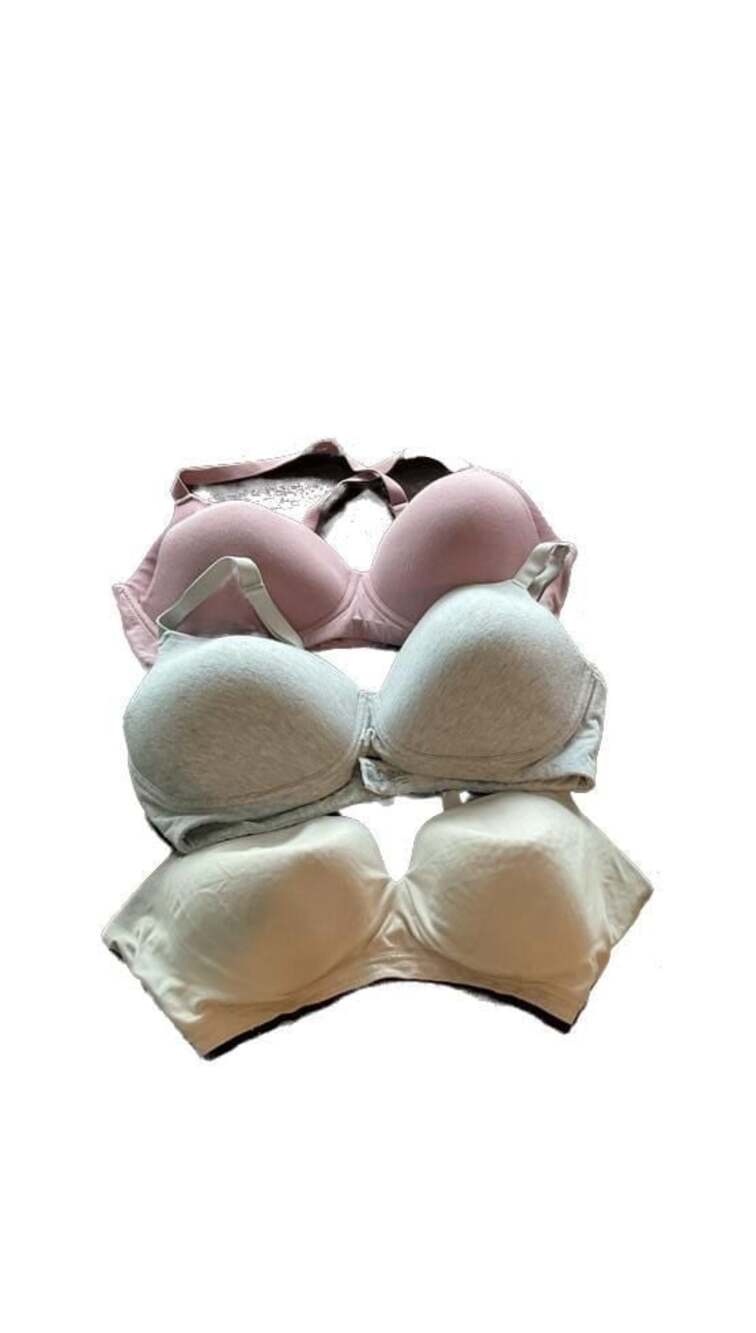 Lot of 3 Bali and Warner's Bras Size 40L